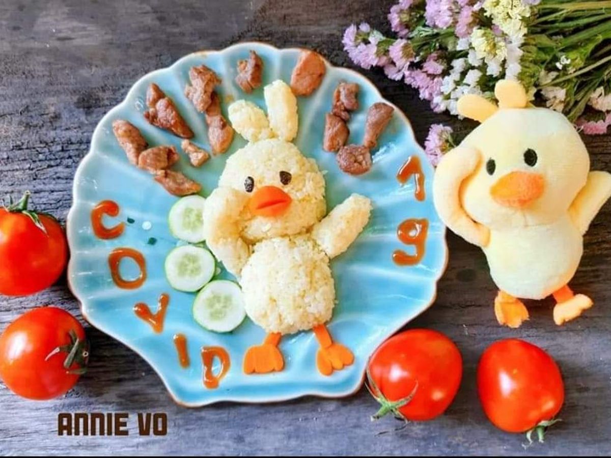 Cơm bento: Thịt nạc rang cháy cạnh