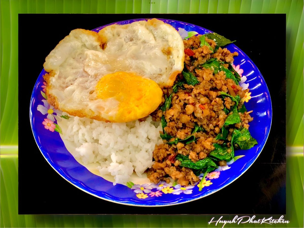Thịt Heo Xào Húng Quế