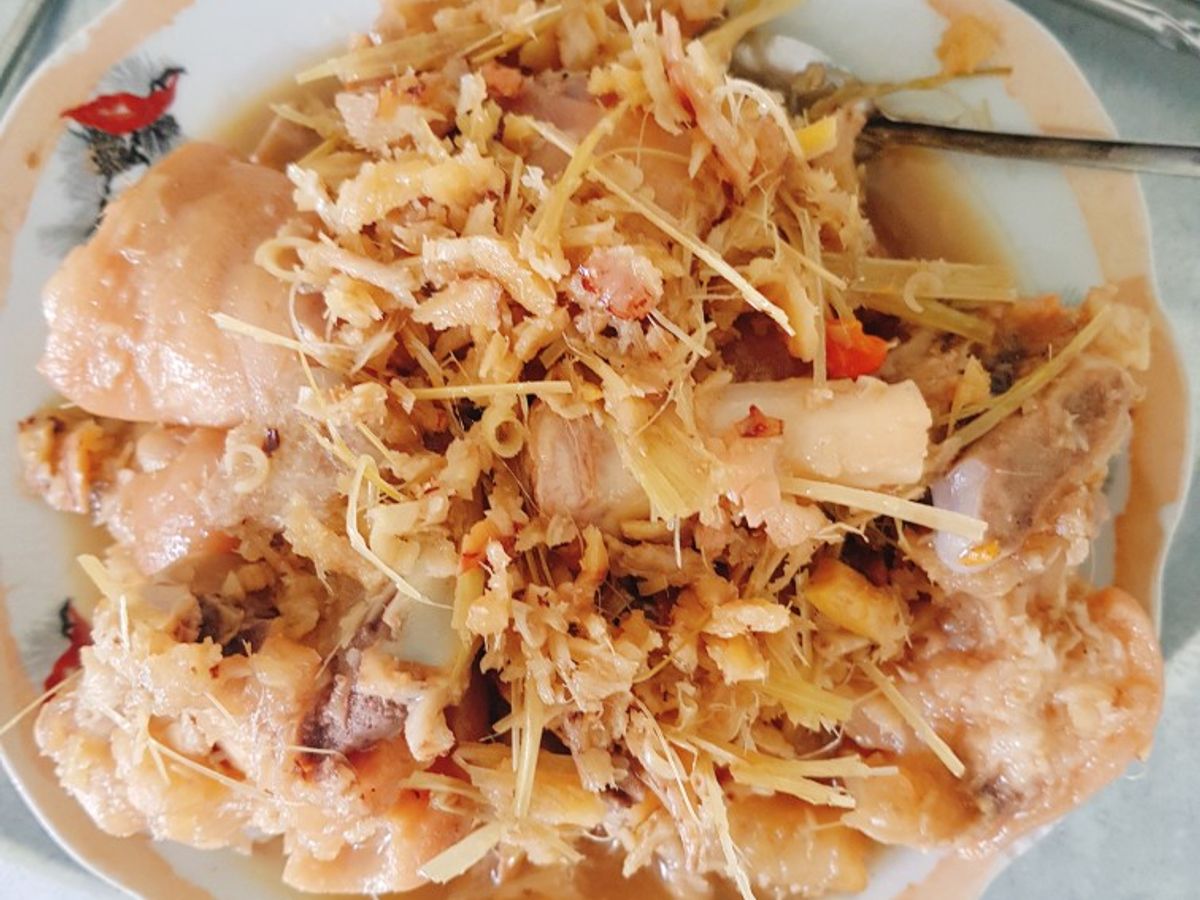 Thịt lợn giả cầy không cần mẻ
