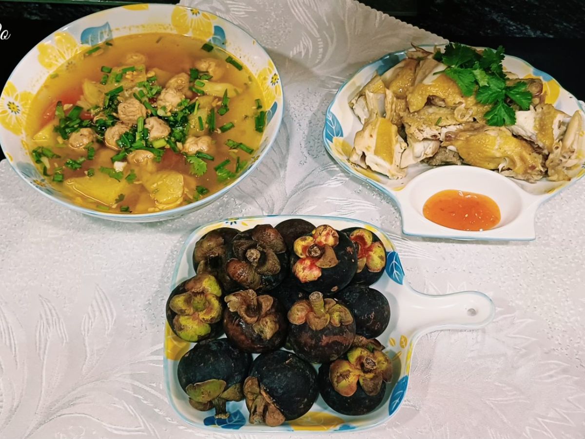 Cơm nhà hai món