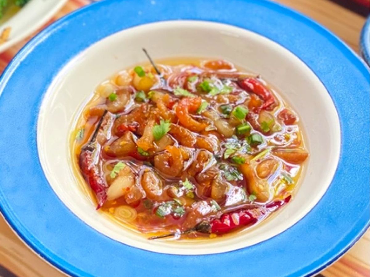 Kho Quẹt Tôm Khô