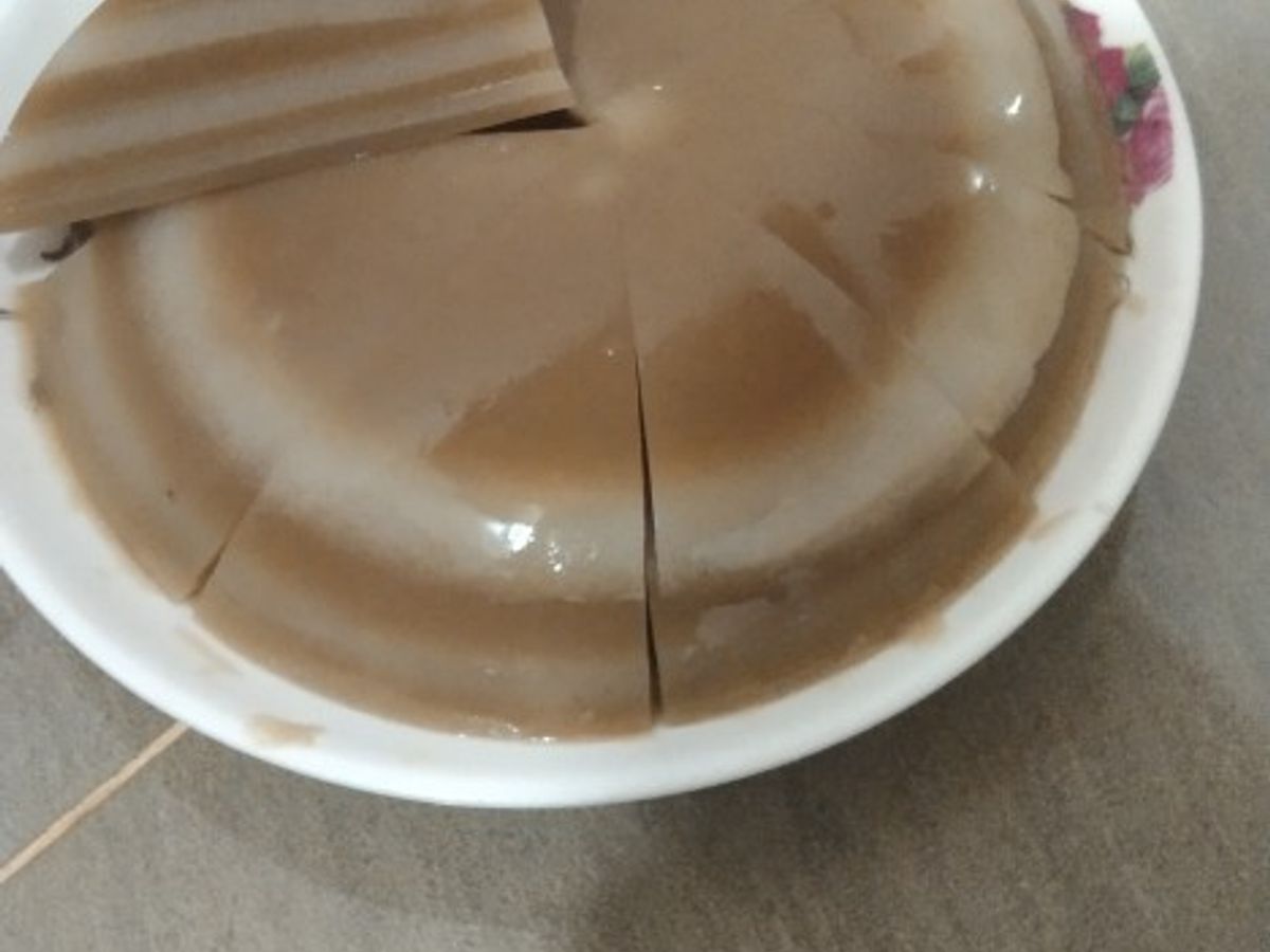 Rau câu cafe cốt dừa