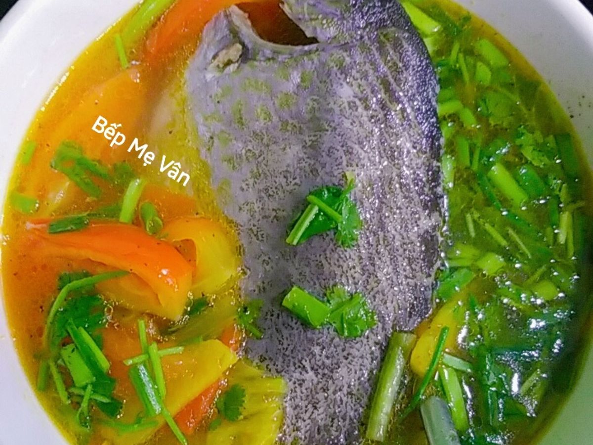 Canh cá dìa nấu thơm cà chua