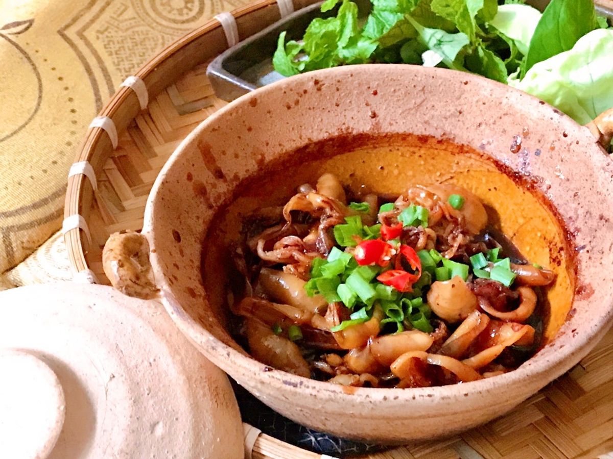 Khô Mực Kho Tiêu