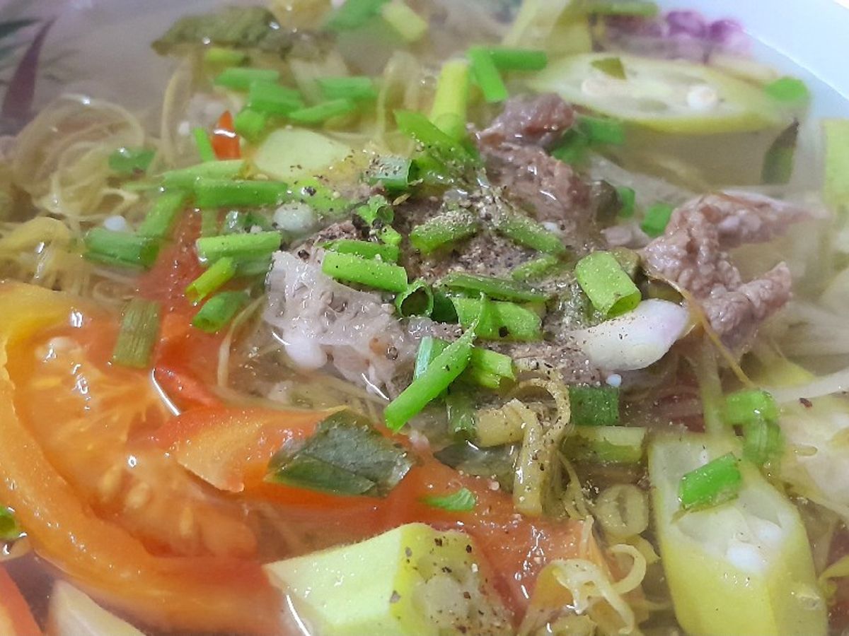Canh chua bò