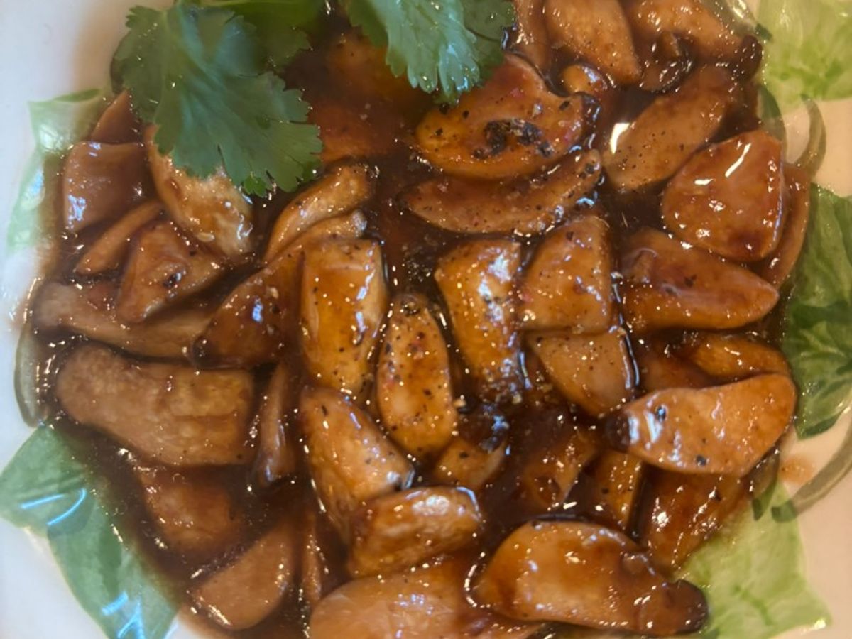 Nấm đùi gà kho