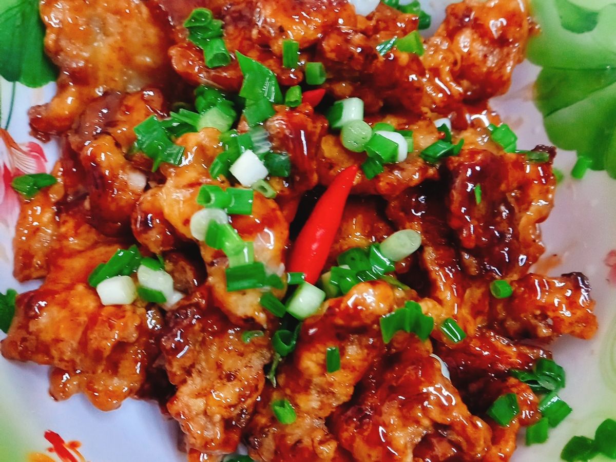 Thịt ba chỉ chiên giòn