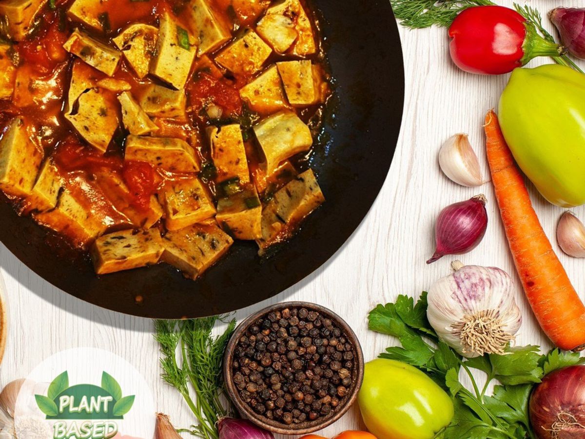 Chả cá chay sốt cà chua