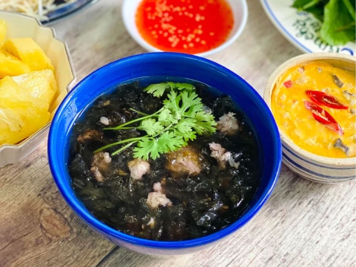 Canh Rong Biển Nấu Thịt Bằm