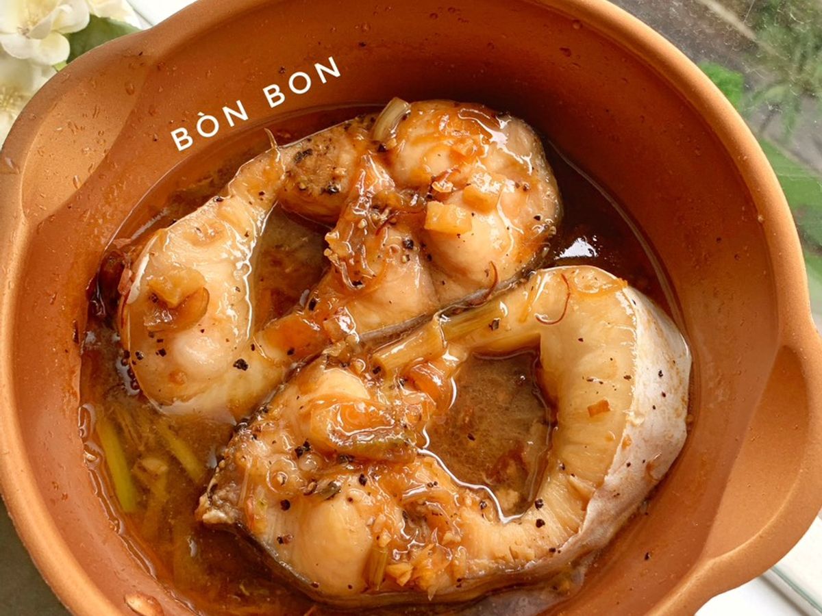 Cá Bông Lau Kho Tiêu