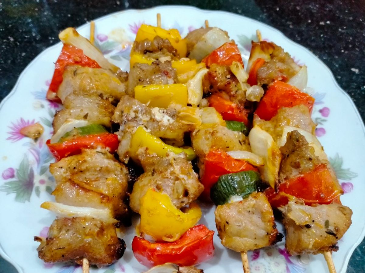Thịt nướng Shashlik kiểu Nga