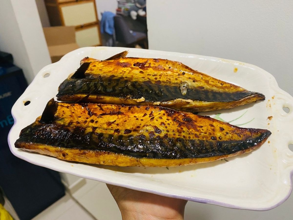 Cá Saba Nướng Sốt Teriyaki