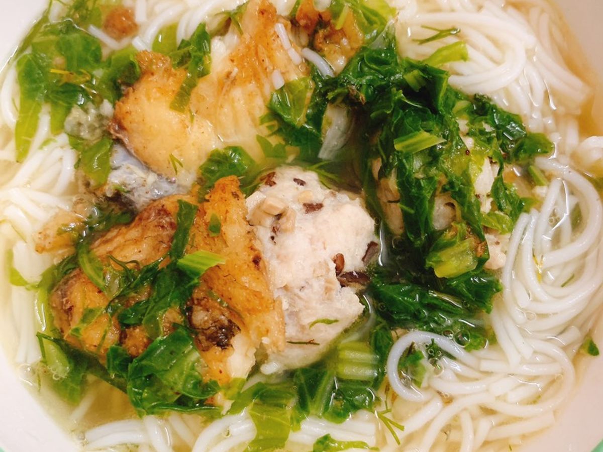 Bún cá rô đồng