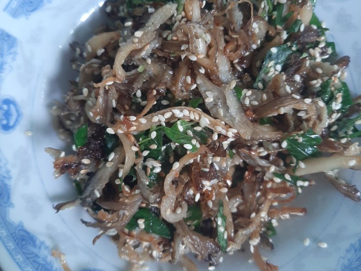 Gỏi nấm bào ngư