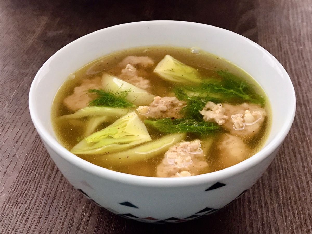 Canh Củ Hồi Thịt Viên