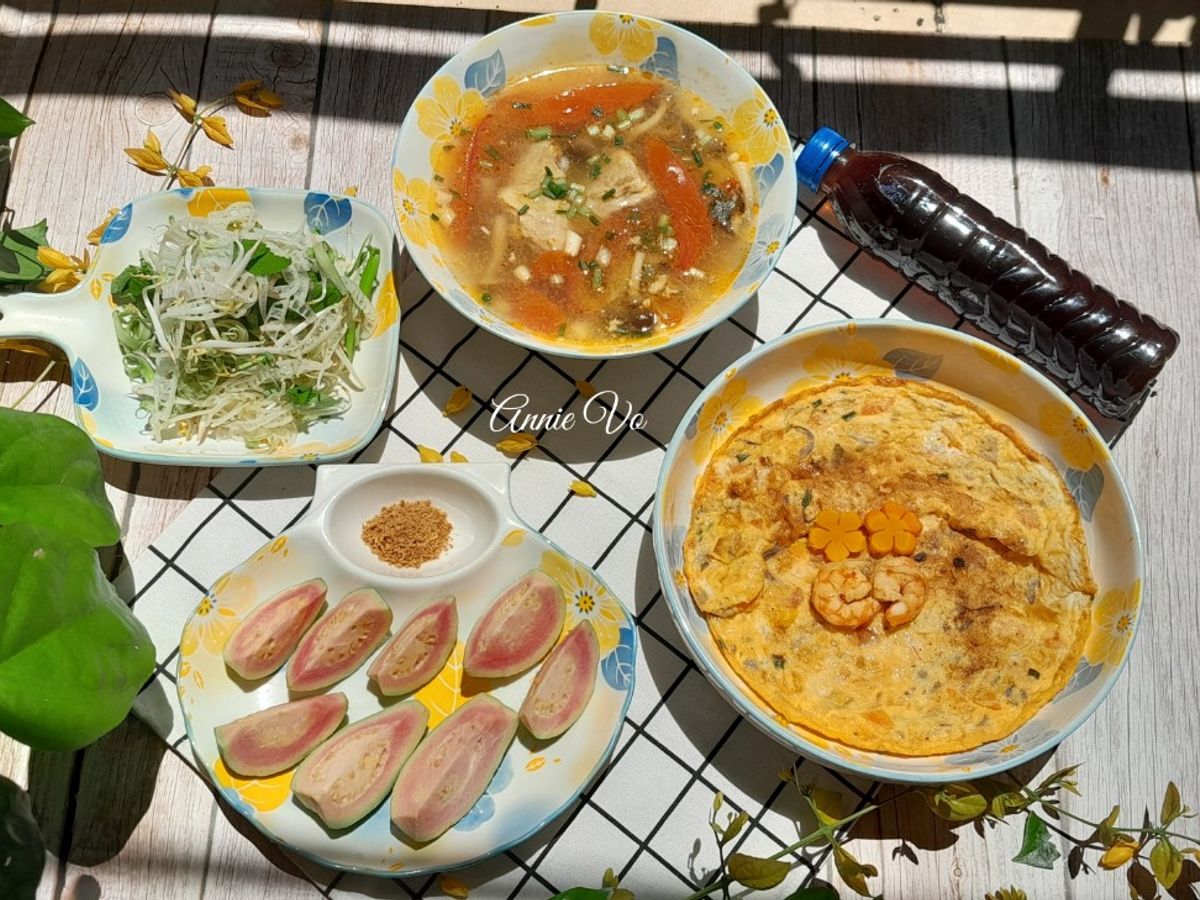 Bữa cơm nấu nhanh ngày nắng nóng