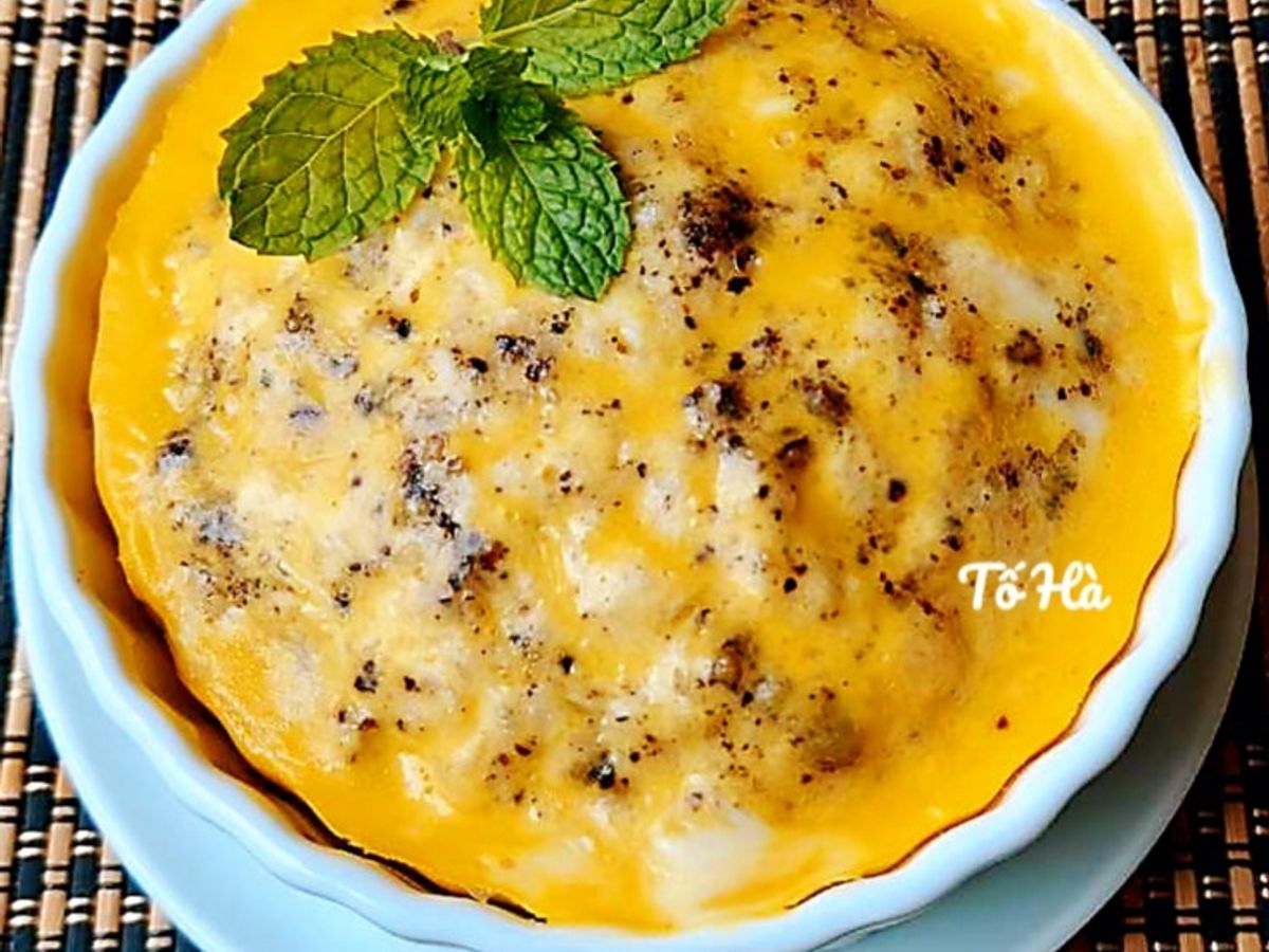 Chả TRỨNG hấp thịt với chao