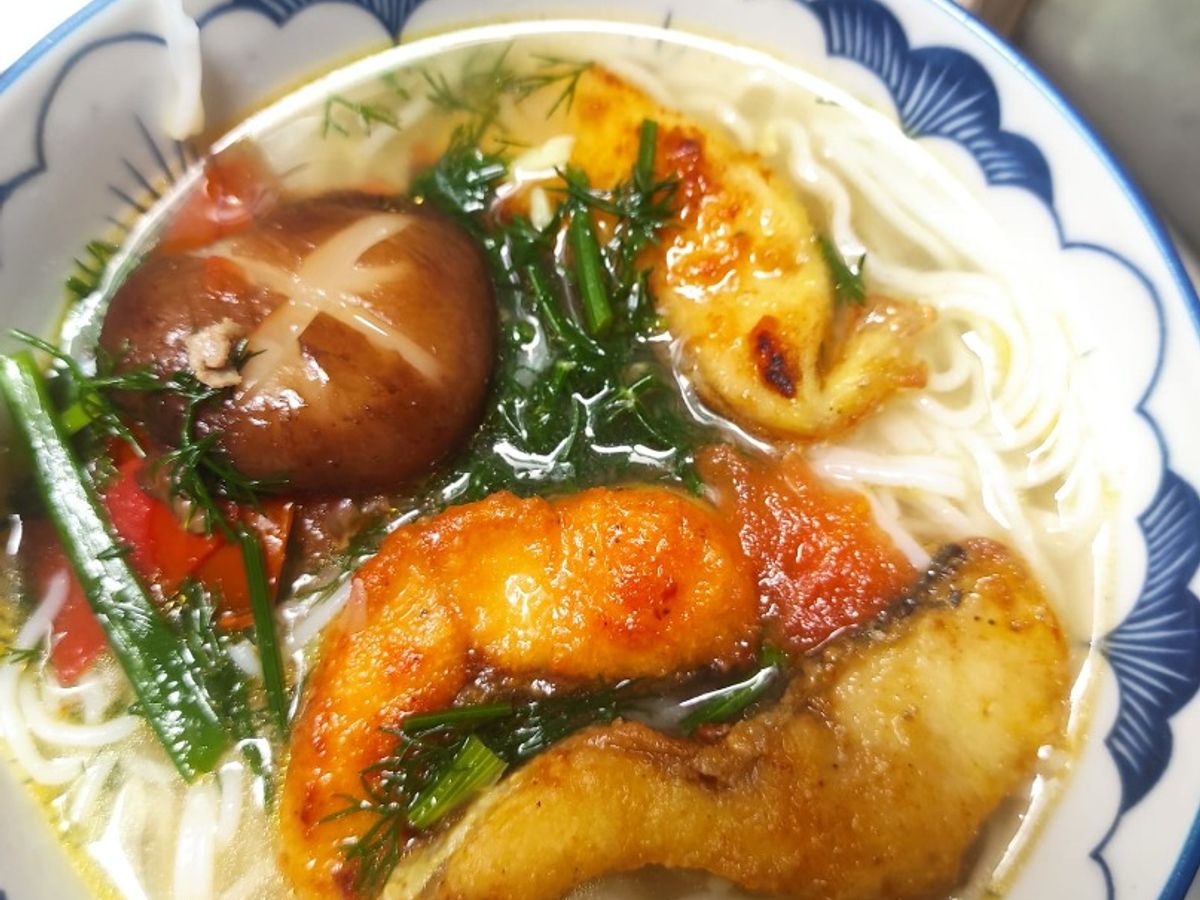 Bún cá lóc nấu dễ - nhanh - ngon