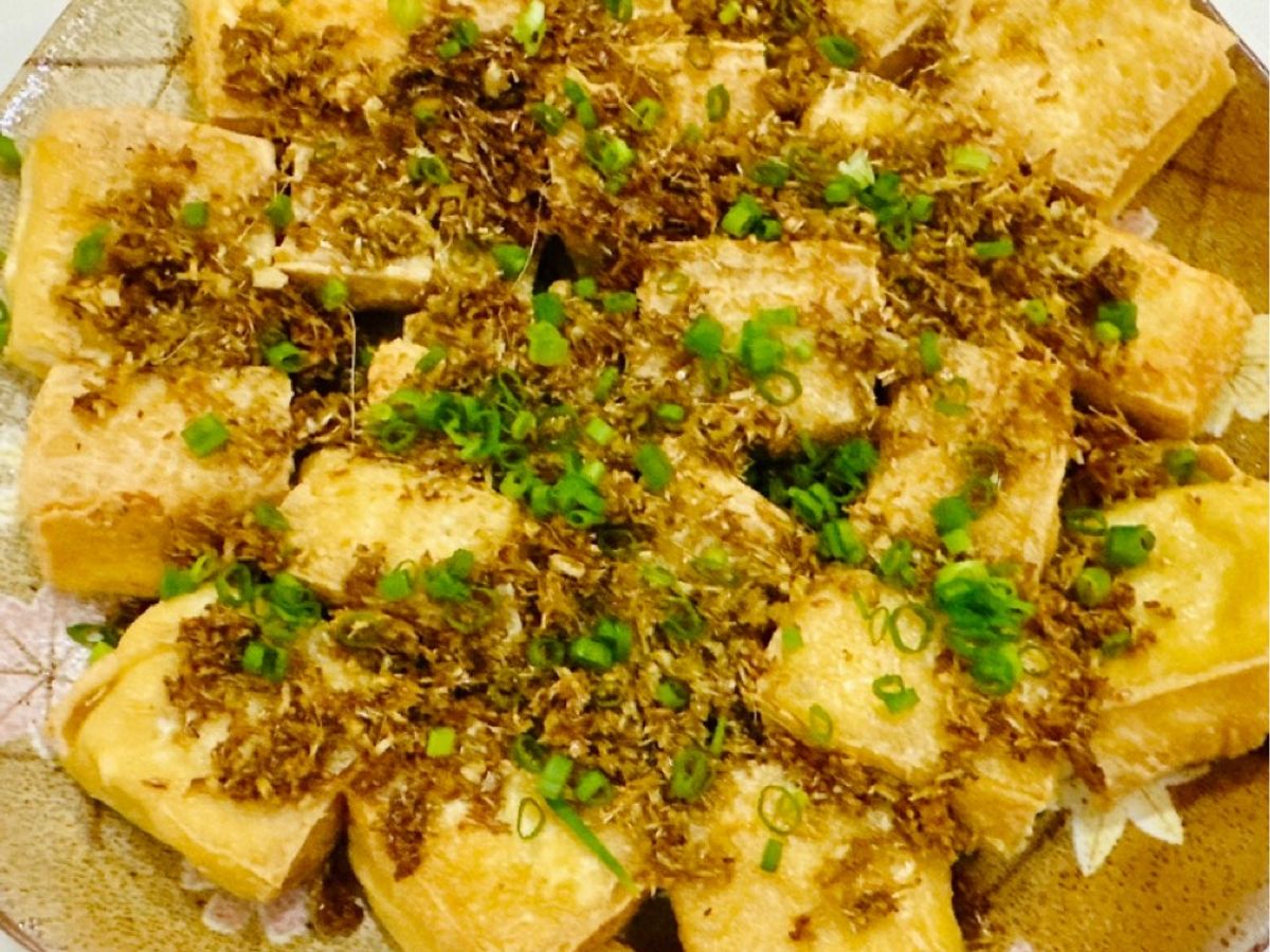 Đậu hủ chiên giòn muối sả