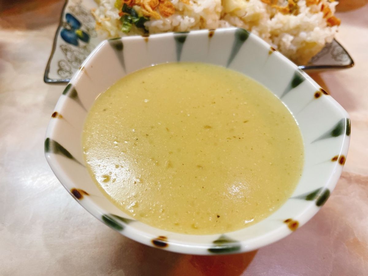 Soup bí ngòi kem nấm