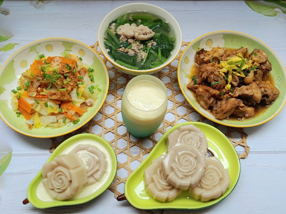 Cơm nhà đầy màu sắc hấp dẫn