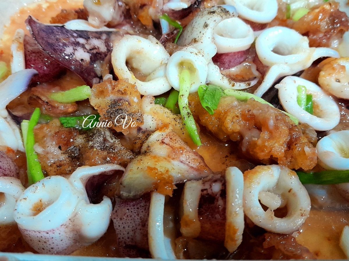 Mực xào nước mắm