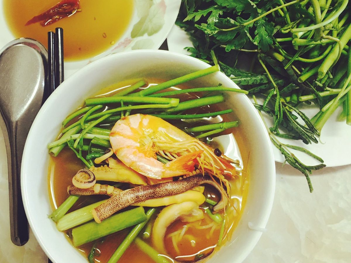 Bún Thái hải sản