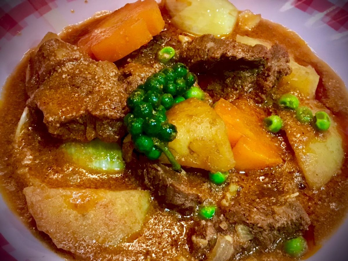 Bò Sốt Patê Nấu Tiêu Xanh