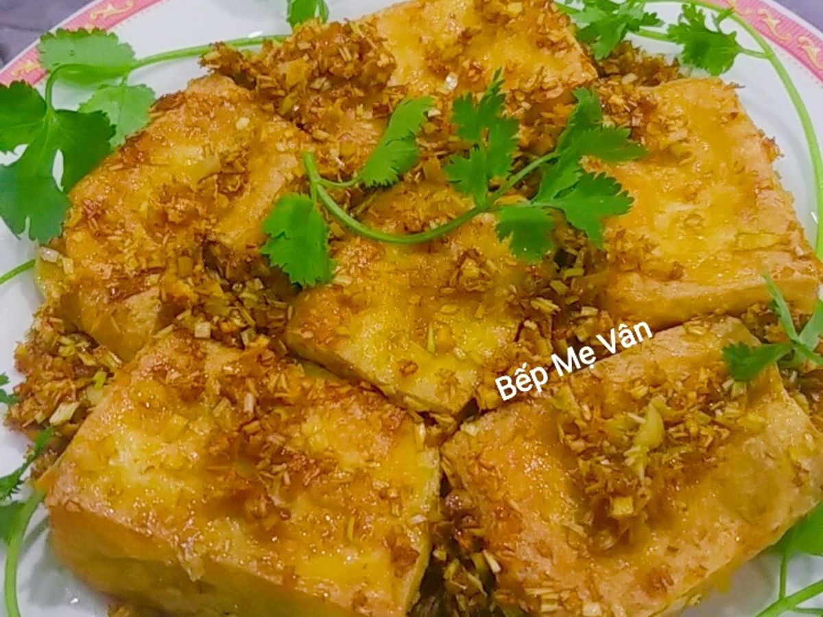 Đậu hủ chiên sả(Món chay)