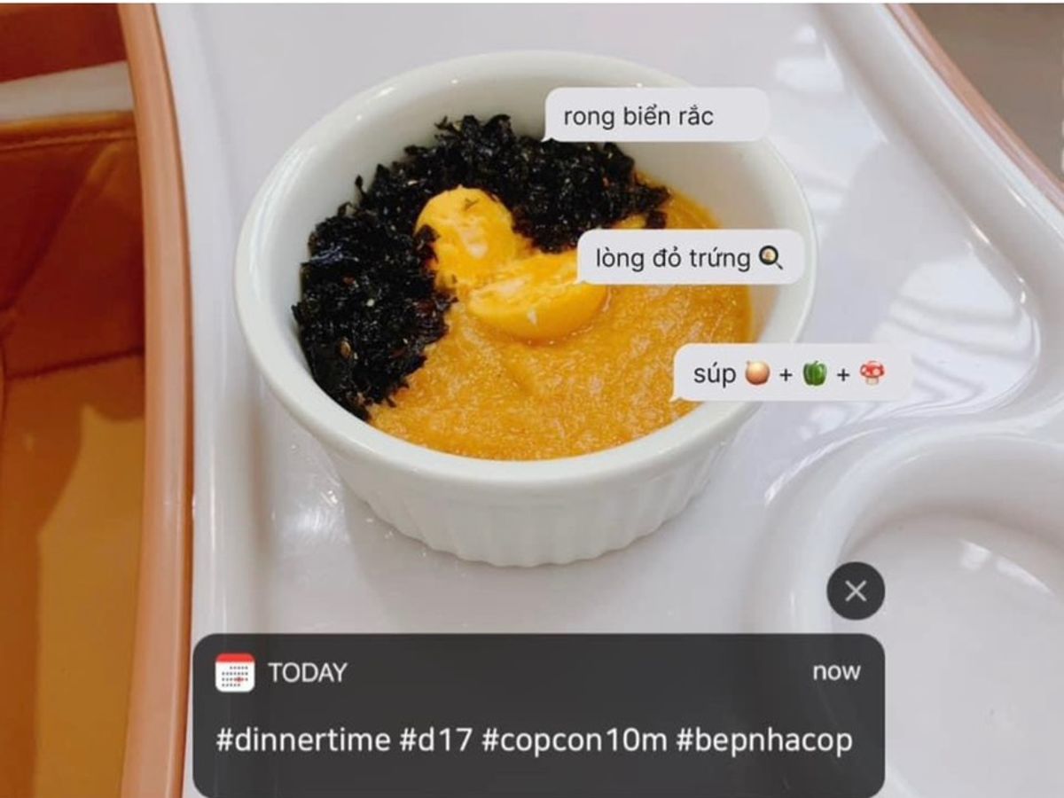 Súp trứng gà 🥚 hành tây 🧅 ớt chuông nấm