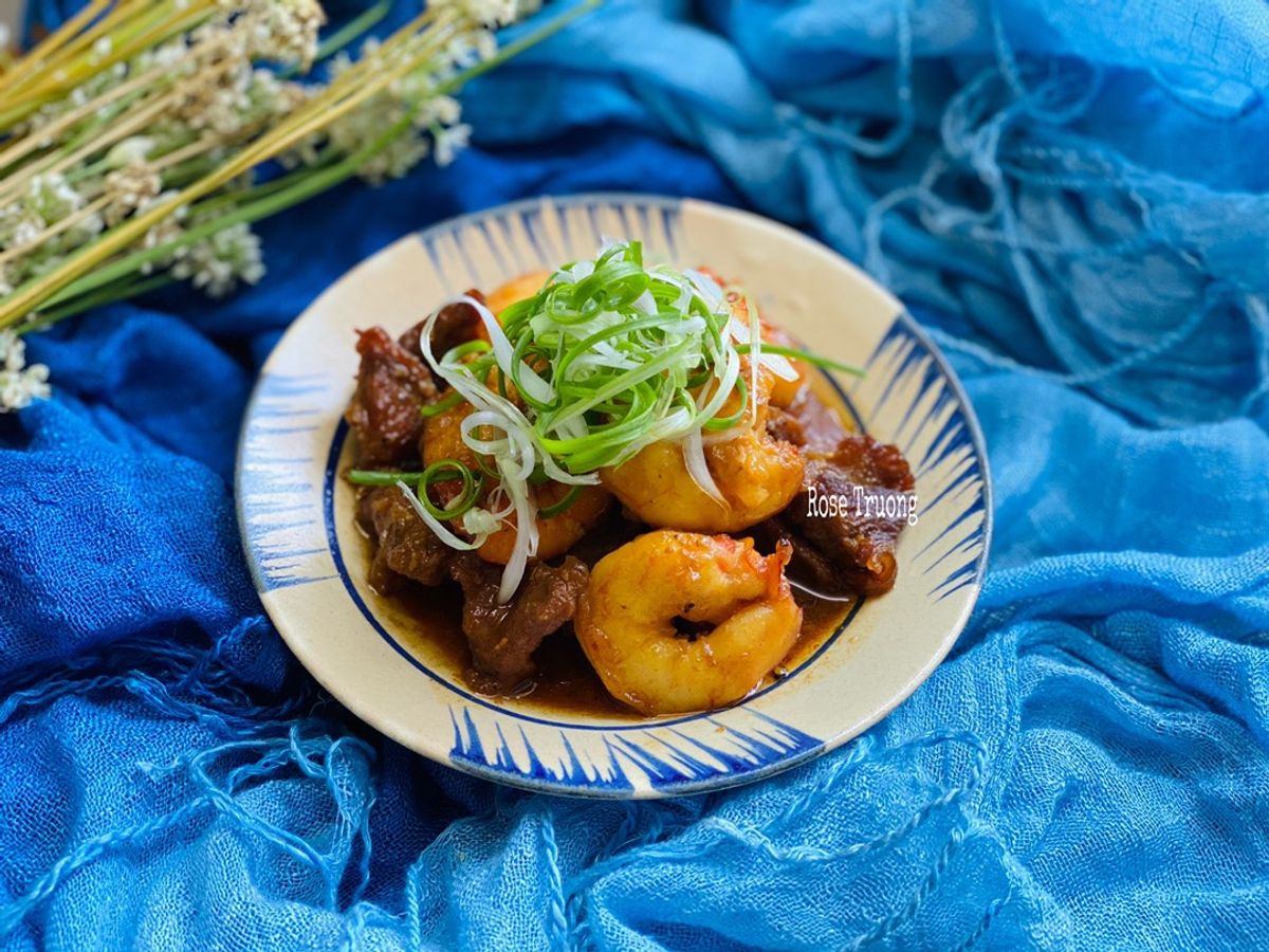 Tôm Kho Thịt