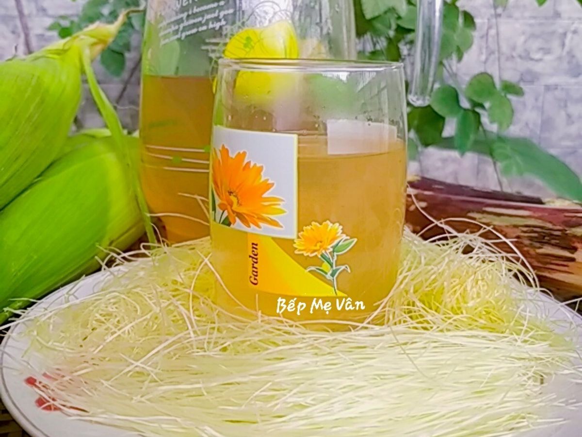 Nước rau bắp(ngô) và mía cây