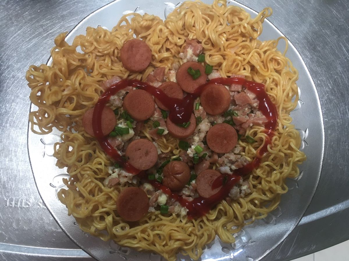 Mì thịt bằm bí ẩn