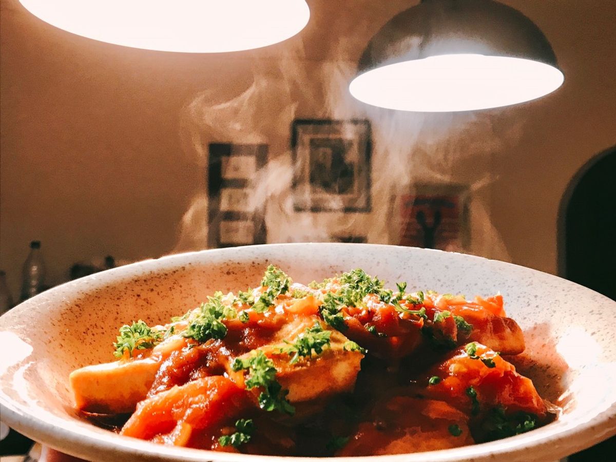 🌱 Đậu Hủ Sốt Cà (Vegan)