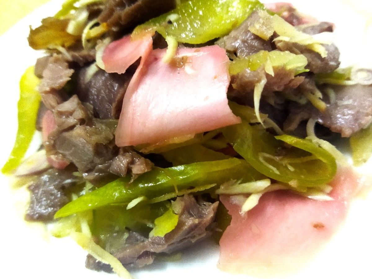Chạo bắp bò