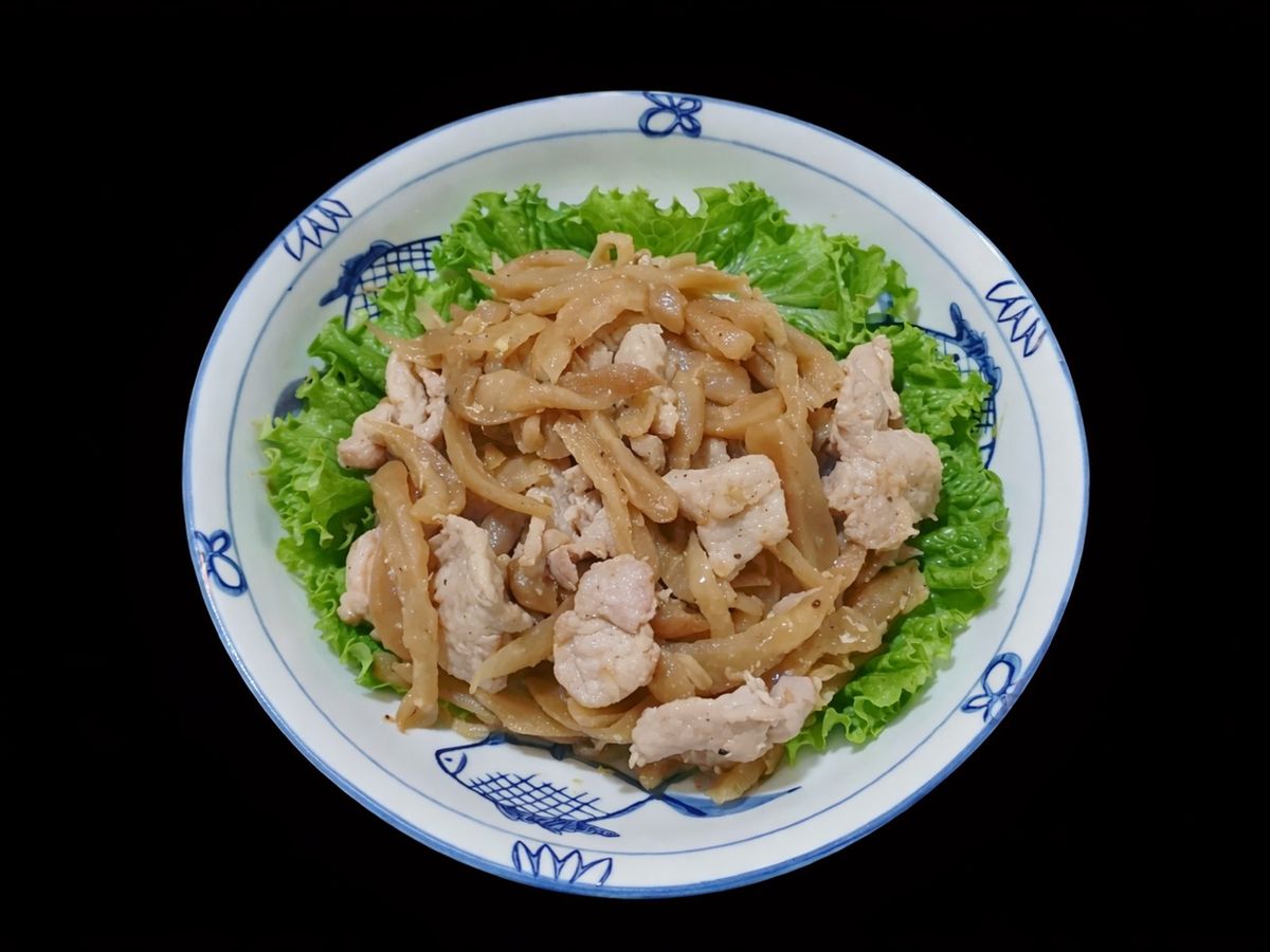 SP.0693 - Thăn Heo Xào Củ Cải Đường
