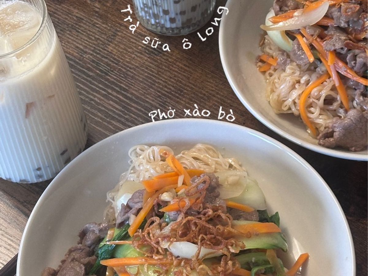 Phở xào bò