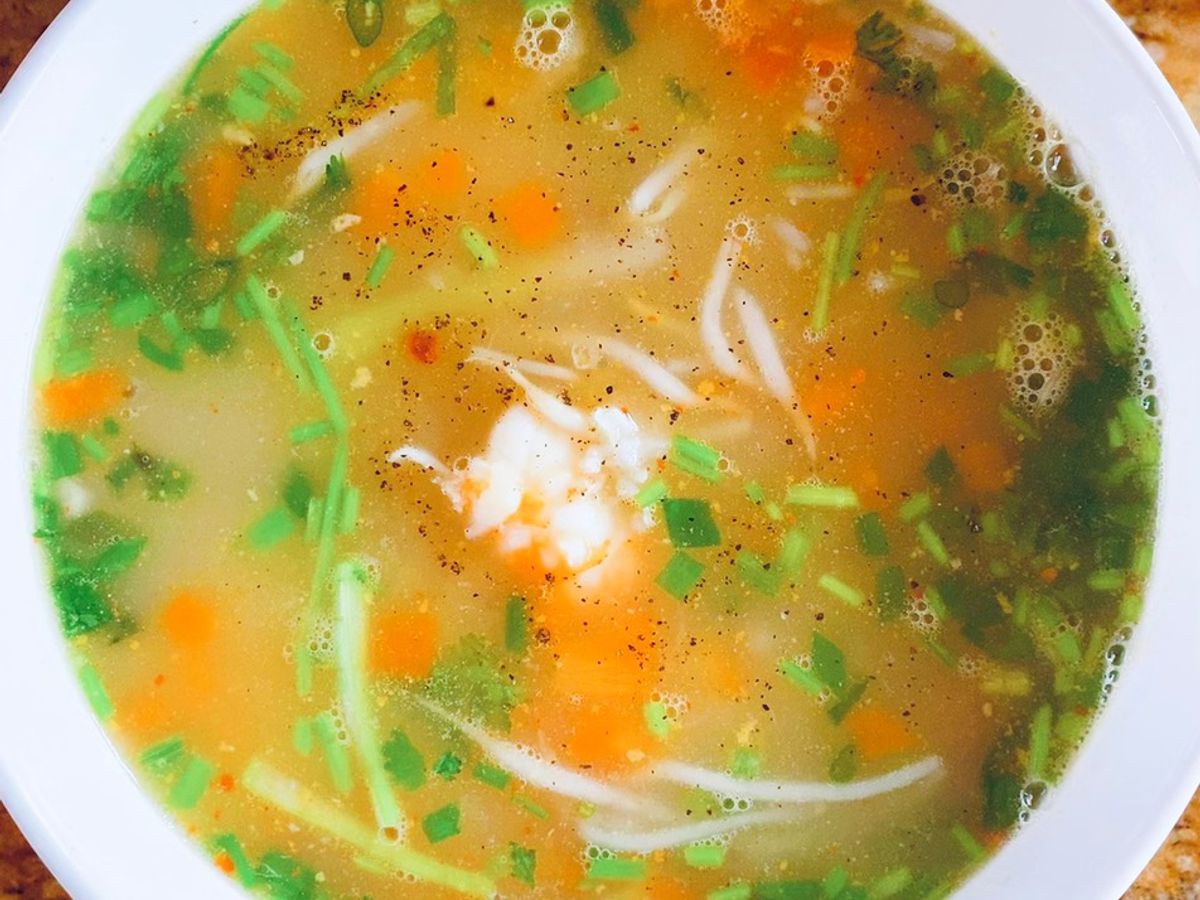 Cháo tôm siêu ngon, nhanh gọn lẹ (cho những ngày cảm thấy ngán ăn và mệt mỏi, cảm lạnh,…)