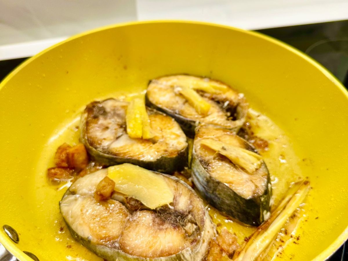Cá thu chiên không tanh