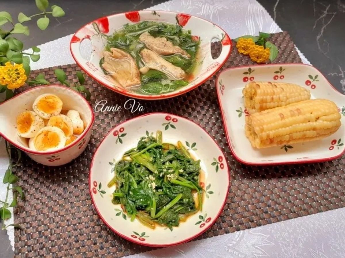 Bữa cơm thanh mát cho ngày nắng nóng