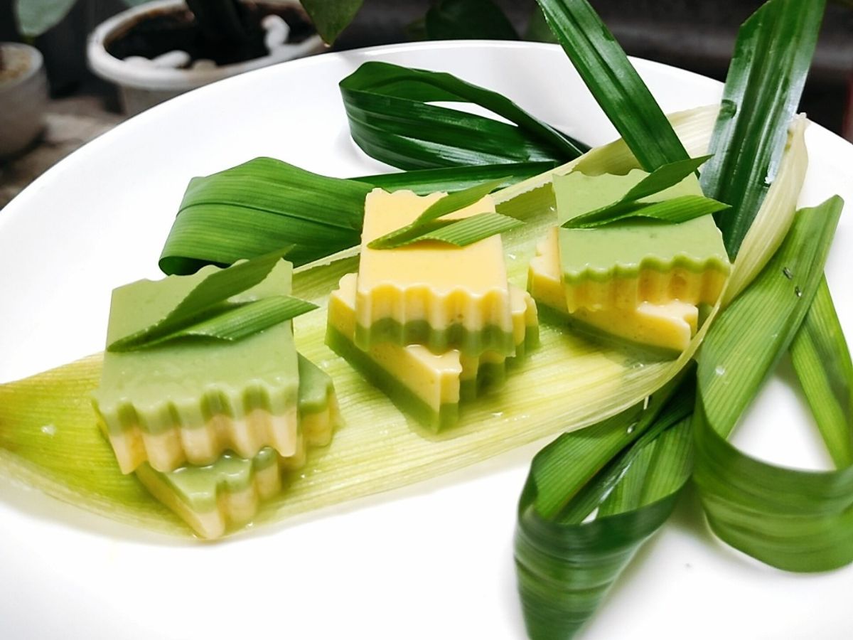 Rau câu sữa bắp lá dứa