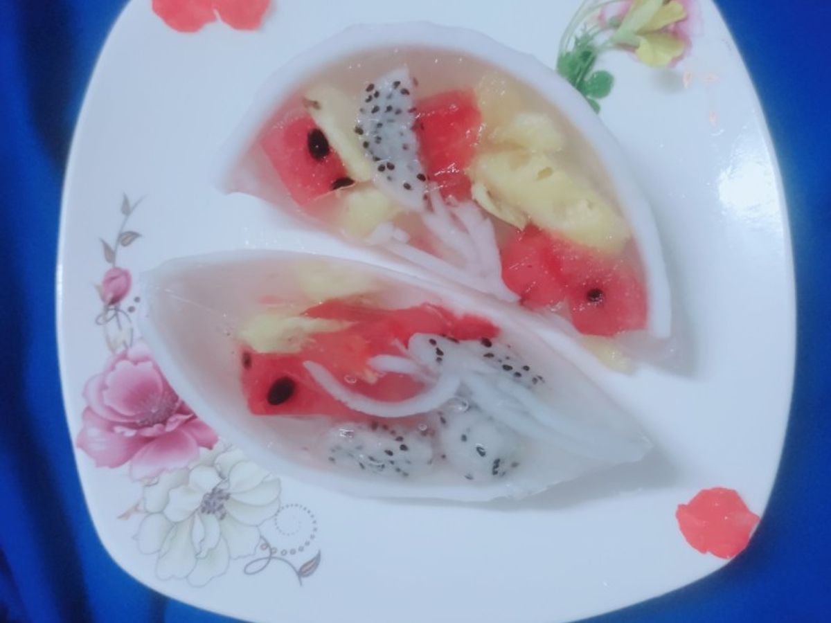 Thạch rau câu trái cây:
