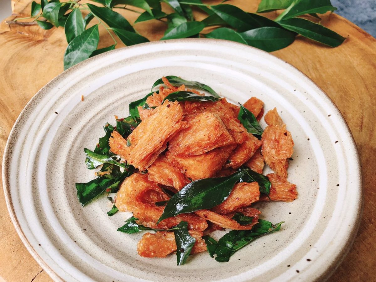Bò lát chay nướng lá mắc mật