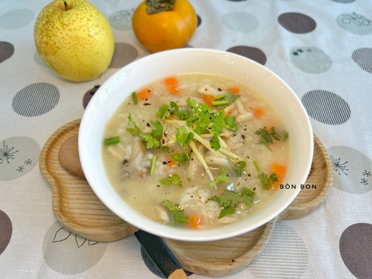 Cháo Nấm Chay
