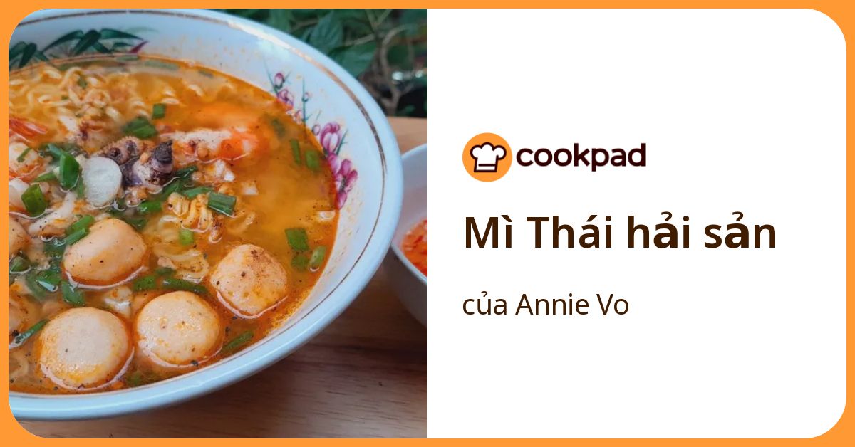 Mì Thái hải sản