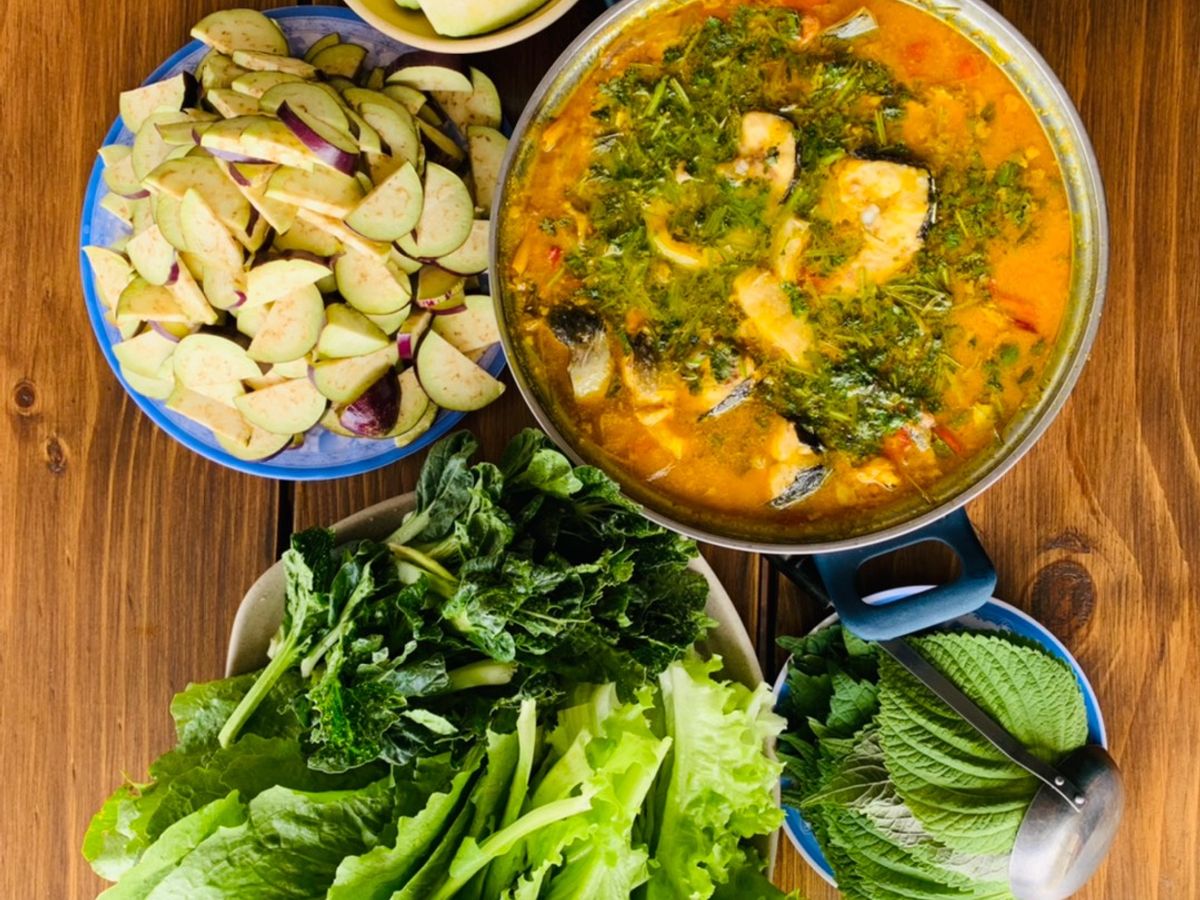 Lẩu cá tầm Đà Lạt