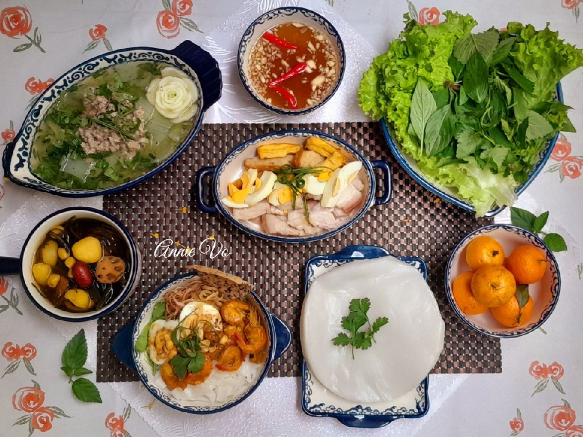 Mâm cơm giải ngán mùa tiệc cuối năm