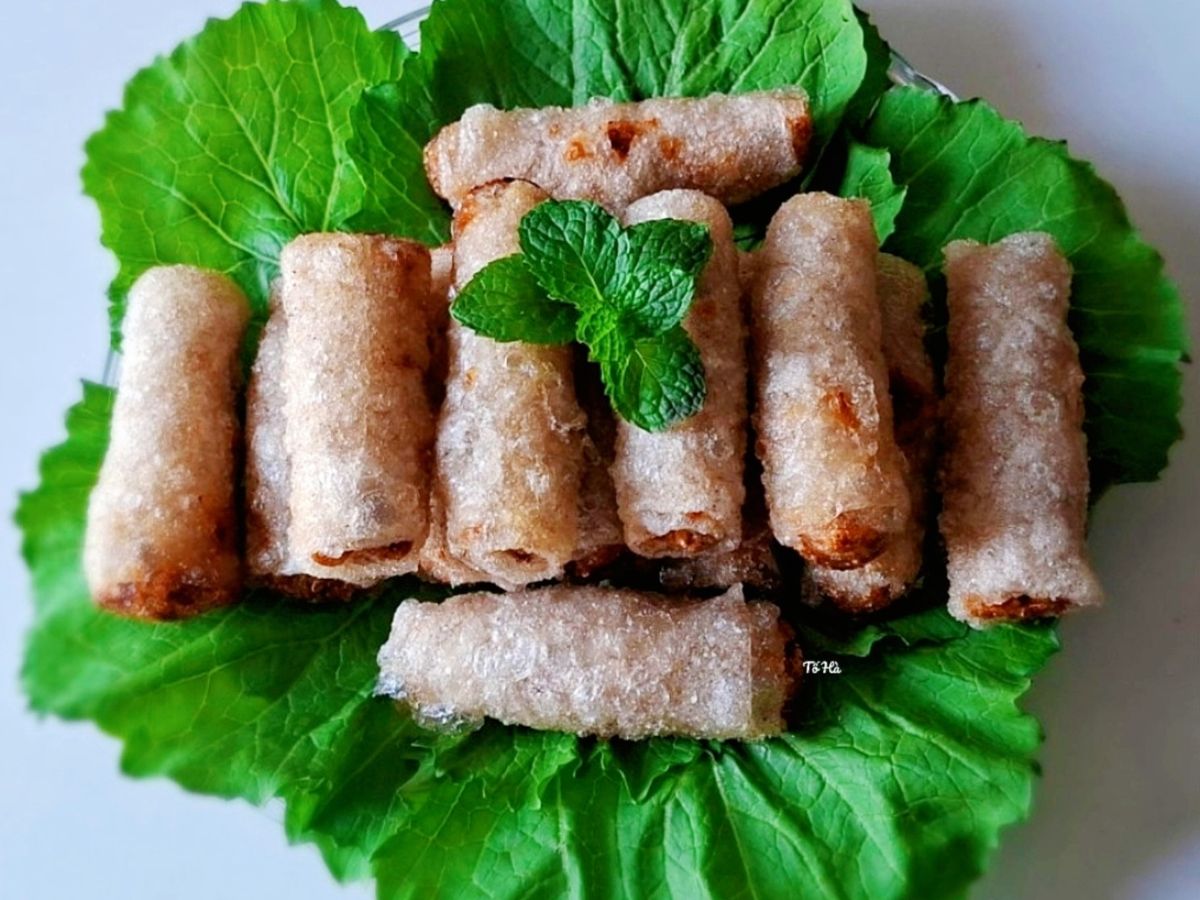 Chả Giò khoai môn-thịt