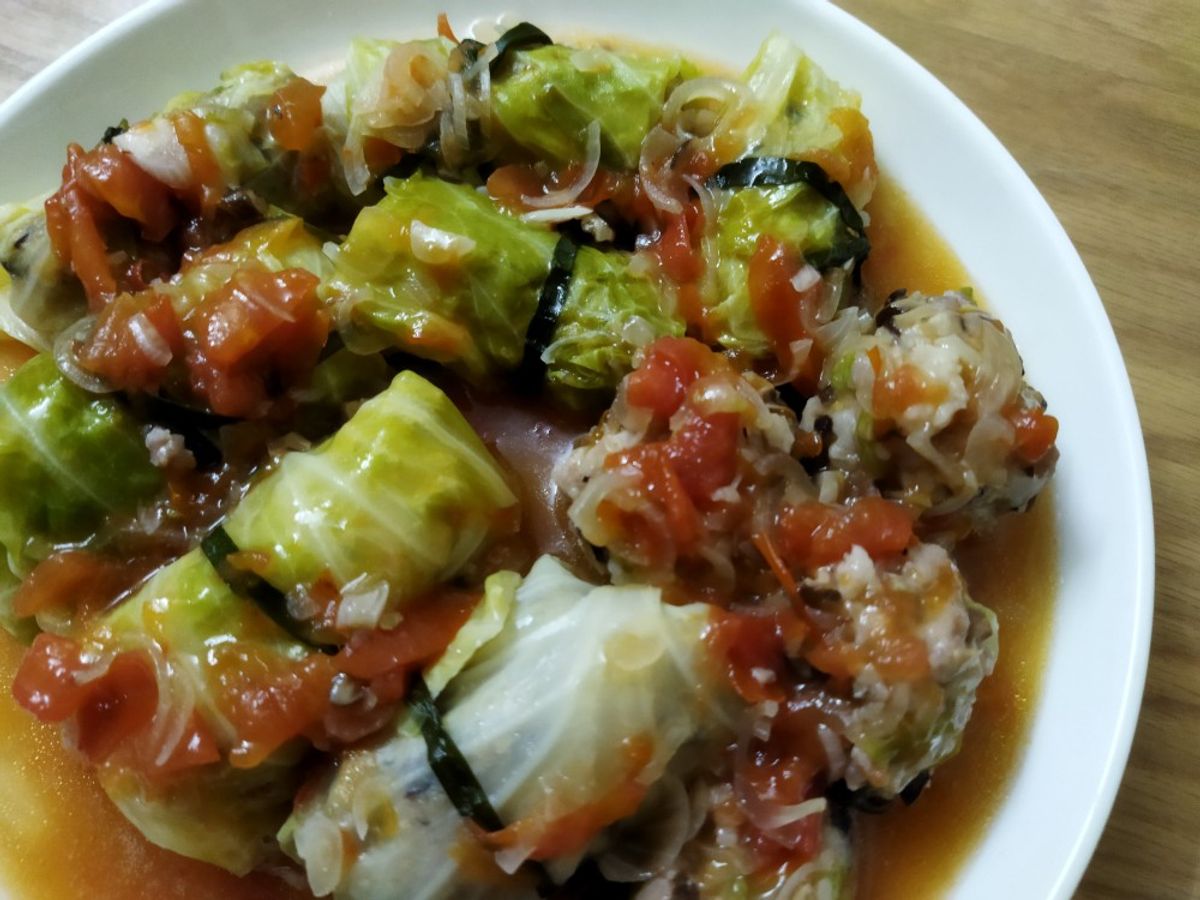 Bắp cải cuộn thịt