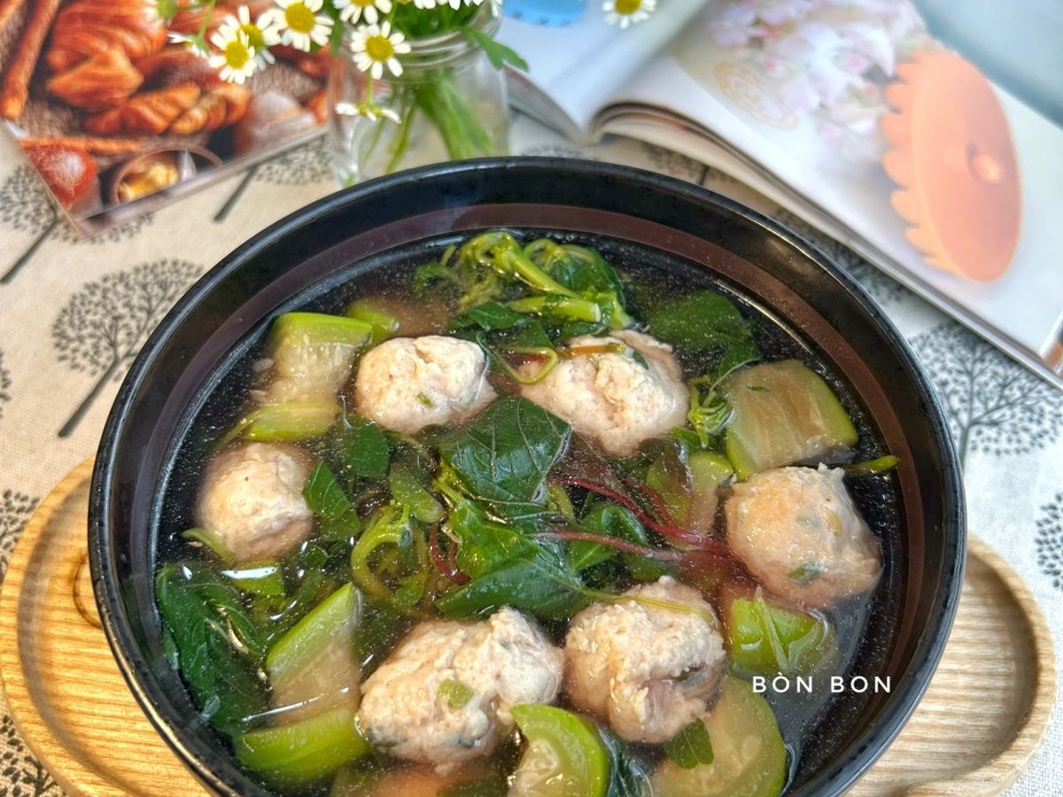 Canh Rau Dền, Mướp nấu Cá Thác Lác